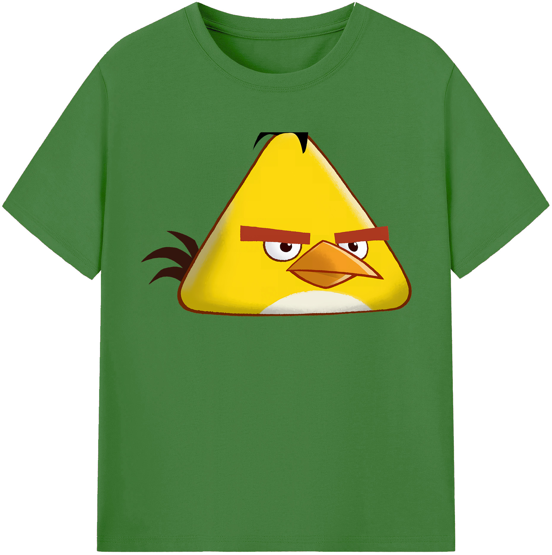 （画像用） Angry Birds アングリーバード レディースカジュアルプリントTシャツ（綿100％）
